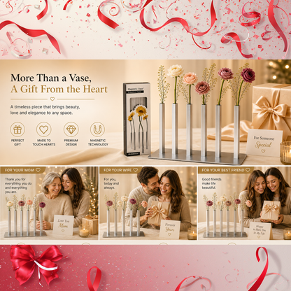 Magnetic Bud Vase Set